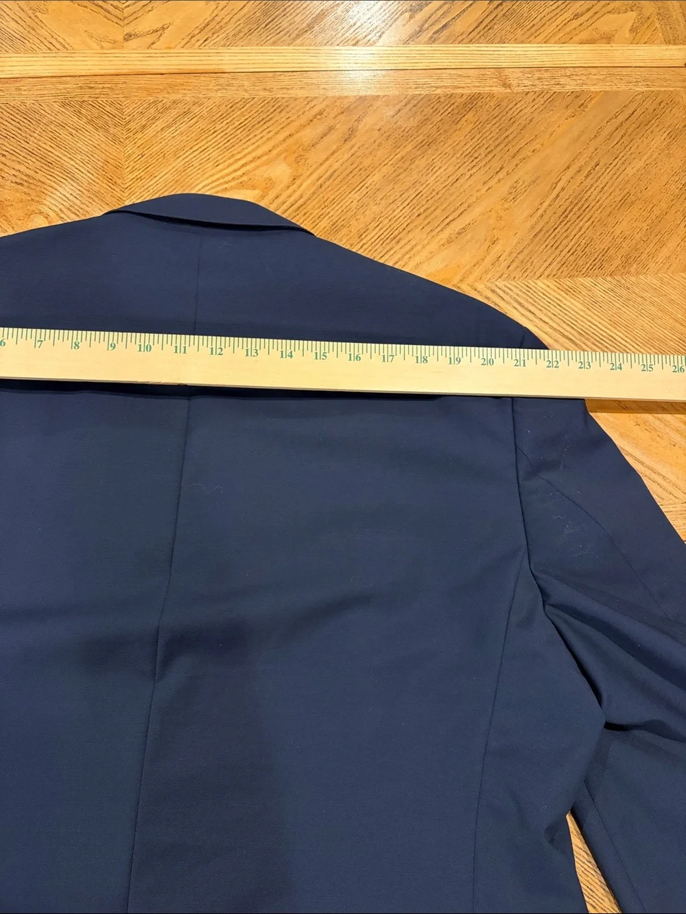 Brooks Brothers Explorer Madison Fit Navy Wool Blazer 46R Two Button Sports Coat
